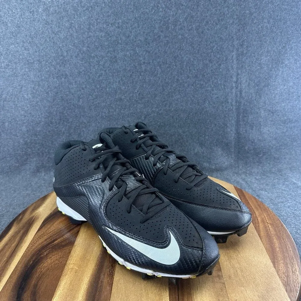 Nike Huarache MVP BSBL Baseball Mens Black‎ White Sz 11.5 705406-010